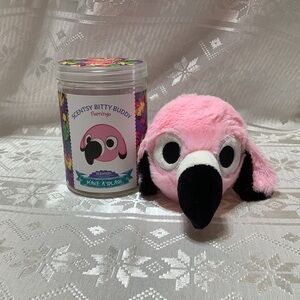 Scentsy Bitty Buddy Flamingo Plush Collectible